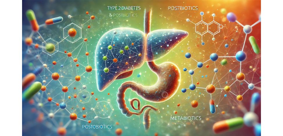 Metabiotics and Postbiotics in Type 2 Diabetes and Fatty Liver Disease